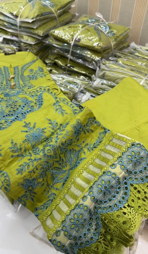 Women's 2pc Stitched UnStitched Lawn Stylish Dress